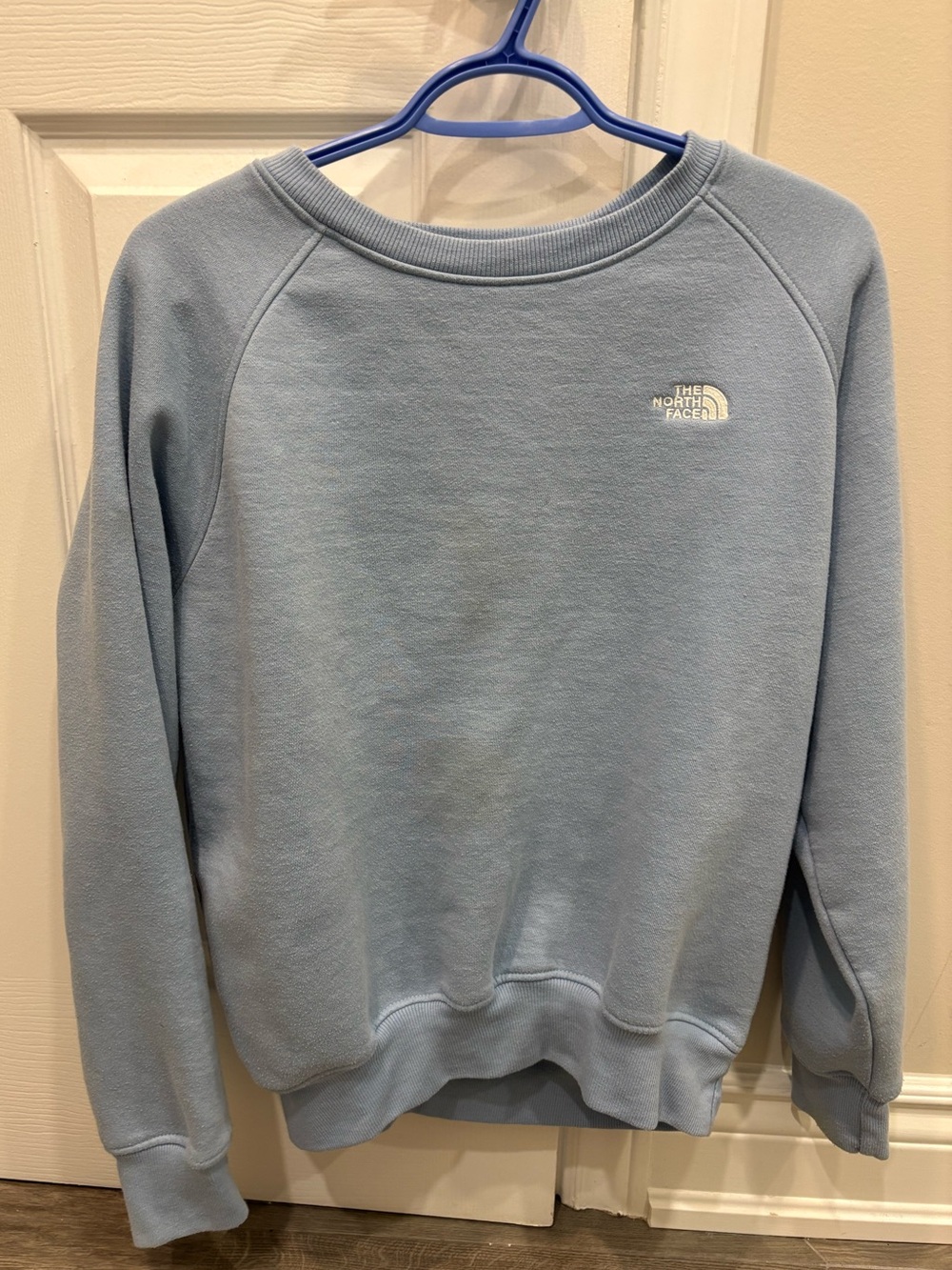 The North Face Powder Blue Crewneck Sweatshirt
